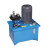 液压站小型液压系统电机液压泵总成微型升降配件高压动力齿轮泵站 4kw2路含马达