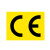 CE认证标志 不干胶防水标签贴纸 械设备警示提示标识牌安全标示 银色CE 4x3cm