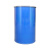 208L开口加厚钢桶工业油桶大铁桶化工桶柴油桶胶水模具按压专用桶 灰色