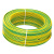 三恒 电线电缆国标BV35平方铜线单塑铜芯阻燃电线 100米价 黄绿双色
