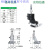 创力恒XYZ轴位移平台LDV40/50/60/90-LM三轴精密移动微调垂直升降滑台 LDV40-LM-C2