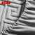 丝域（SIYU） 纯棉床笠单件 加厚床罩席梦思乳胶保护套床套防滑防尘加高 长城格(银灰色) 1.8米床180*200cm 围高32cm