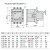 上海CJ20-100A63A160A250A400A630A220v380V三相电交流接触器 AC36V 发快递 x CJ20 -63A加厚合金点