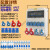 工业防水航空插座箱移动检修电源配电箱塑料工地手提二三级开关柜 NS018