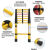 铸固 绝缘梯 伸缩鱼竿升降直梯电力工程环氧树脂登高爬楼梯子 伸缩梯2米
