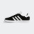 阿迪达斯 （adidas）「T头鞋」GAZELLE复古经典运动板鞋男女三叶草 黑/白 42 260mm