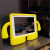 洛迪凡 儿童防摔保护套卡通可爱玩具电视机环保EVA发泡胶软胶壳 苹果平板iPad (电视机-黄色) 7代2019/8代2020（10.2英寸）
