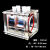 MFC微生物锌空铝空金属空气氢燃料电池反应器实验装置外壳套件 7*7*8CM 118 ML