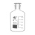 蜀牛高硼硅棕色透明小口试剂瓶细口瓶 250/500/1000/2500/5000ml 蜀牛牌高硼硅细口白60ml