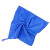 稳斯坦 多功能细纤维吸水毛巾 30*30 蓝色10条(小号) 清洁挂绳毛巾 WL-043