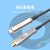 双下（SUAXUA）光纤Yype-C转HDMI线 4k高清音视频线USB3.1公对公AOC光纤延长线直头款5米 SX-QG4B05