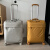 斯多朴托运行李箱超轻20登机尼龙布拉杆箱24万向轮行李旅行软箱 落日黄 20英寸