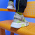 adidas EQT BASK ADV复古经典中帮运动鞋男女阿迪达斯官方三叶草 塔尔灰/亮黄荧光/1号黑色 38