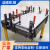 三维柔性焊接平台工装夹具铸铁平板机器人定位检测划线三维平板 1500*1500*200