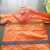 市政园林绿化环卫雨衣反光工作服户外防水服高速公路交通雨衣套装 桔红色 常规款 XXXL