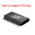 FT232RL USB转RS485 4P WE 四芯脱皮串口线DATA+ DATA- GN 黑色USB盒 1.8m