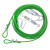 金佩奇 包塑晾衣绳 绿色钢丝绳塑胶 包塑料带胶软钢丝绳 8mm粗15米长 一根价 晾衣绳晒被绳户外包塑钢丝