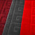 冰禹 BYQ-964 PVC压花拉绒地毯 走廊过道门垫 酒店防滑地垫 红色1.6m宽*15m（整卷）