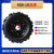 微耕机轮胎400-8/400-10/500-12/600-12手扶拖拉机人字橡胶轮胎 400-10总成(装配轮毂)