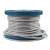 安达通 钢丝绳 透明包塑晾衣绳pvc涂塑防锈葡萄架钢丝 3mm 