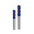 ZV1365HRC65度整体钨钢铣刀超硬质合金数控刀具蓝色涂层四刃 d6*6D*50*4F