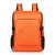 保洁清洁工具套装专用箱包多功能收纳双肩背包 橘色中号(单个家政包)