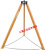 惠利得吊葫芦支架可伸缩式三脚架电动葫芦起重三角支架手拉葫芦支架 3吨3米三脚架