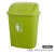 特大号户外垃圾桶 带盖家用厨房垃圾桶小区环卫垃圾箱办公室商用不含税运 65L绿色
