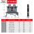 德力西阻燃UK-2.5/3/5/6/10接线端子排UKK5双层端子菲尼克斯 UK10N