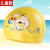 捷虎儿童泳帽防水护发PU涂层泳帽可爱卡通游泳帽 蓝海豚