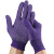 猩阮樟劳保防滑透气乳胶耐磨男女干活劳工搬运工作无尘薄款 紫色尼龙点胶手套=60双 均码