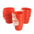 有豫 塑料桶 小水桶厚实涂料桶子 红色无盖13L 单位：个