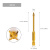 六角十字镀锌钻头套装木工陶瓷扩孔钻头开孔器水泥墙壁玻璃 3mm