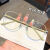 雷朋墨镜学生韩版眼镜女款防蓝光平光镜高颜值素颜圆脸眼镜框 金丝奶啡 眼镜空架(无衬片)