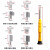 仁升m2华硕 通用硬盘微星技嘉华擎通用M.2主板2280螺丝螺丝华硕柱 m.2 丝刀+扣具