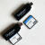 闪迪（SanDisk）适用ONE FAVOR读卡器CF卡专用2.0读卡器50针相机大卡机床数控 黑色 USB2.0