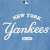MLB官方 男女情侣美式学院风牛仔棒球外套宽松版23新款DKR01 纽约洋基队/靛蓝色 XS