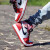 耐克（NIKE）aj1男鞋新款Air Jordan 1 high板鞋休闲运动高帮篮球鞋 DV1748-601黑白红 42