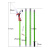 绝缘高枝剪伸缩高空剪园林粗枝树修枝剪多功能高枝锯配件拉绳省力 2节2米带袋高枝剪