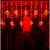 燕妹子新款太阳能红灯笼福字窗帘吊挂灯串庭院花园新年装饰氛围灯户外 福+圆灯笼-接电