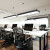 简约现代长条型形LED办公室圆角吊灯造型灯长方形吊线灯吸顶灯写 白色90*20cm*48W 其他