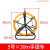 心相惜（XINXIANGXI） 定制电工穿线神器玻璃钢拉线器光缆电缆穿孔穿管器暗管道疏通器 5*30米(加厚加固手提架)_粗度4mm