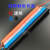 PU进口气管 4*2.5mm弹簧管伸缩管外径4mm螺旋管 空压机软管小弹簧 4*2.5蓝-6米