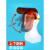 电焊面罩氩弧焊工打磨防尘防烤脸全脸部防护全透明茶色头戴式面罩 透明面罩+透明单独屏(升级款)