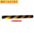 适用双色黄黑反光膜 道路交通柱子红白贴 电线杆子路桩警示夜光膜标识 1米高  黄黑斜纹10 一米