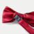 HLA海澜之家领结男24宴会款喜庆时尚质感含桑蚕丝红色系领结