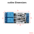 丢石头 Modbus RTU继电器模块 RS485 TTL UART串口控制 DC供电 3路RS485 Modbus继电器 1盒