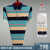 皮尔卡丹品牌2024新款男士桑蚕 丝短袖T恤衫夏季中年冰丝条纹Polo.衫男 8380#红色 M(建议90-110斤)