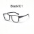 择初大框舒适眼镜润目保湿眼镜湿房镜日系平光镜 C4 透明红色