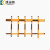 康迪普 道闸杆停车场八角杆拦车杆铝合金栅栏杆 八角栅栏黄黑5米